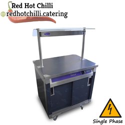 Victor Mobile Hot Cupboard & Heated Gantry