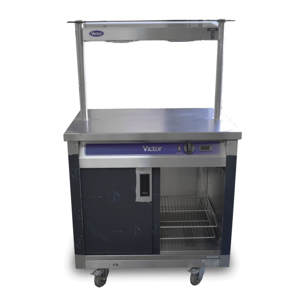 For sale Victor Mobile Hot Cupboard & Heated Gantry