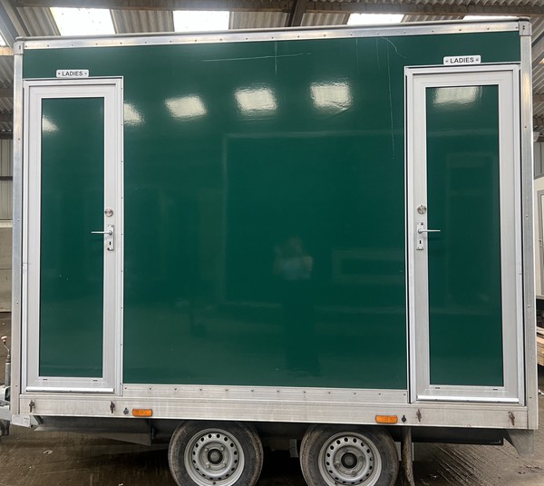 Secondhand Shaw Services 2 + 2 Toilet Trailer For Sale