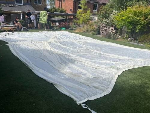 Secondhand 5m x 10m Custom Cover Lining For Sale Secondhand 5m x 10m Custom Cover Lining For Sale