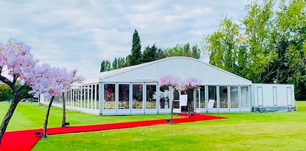 Secondhand Used 40m x 15m Roder HTS Marquee For Sale