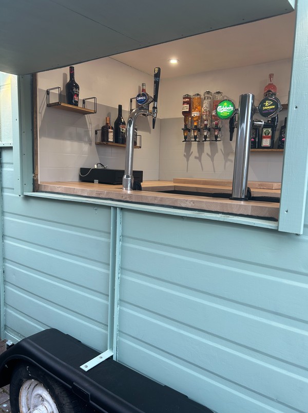 Converted Horse Box Mobile Bar For Sale