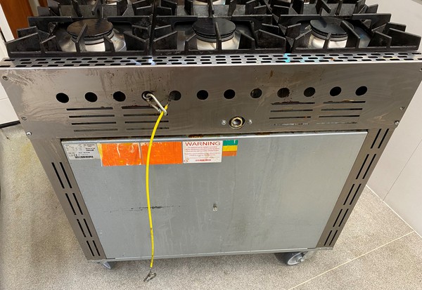 Lincat LPG 6 Burner Oven