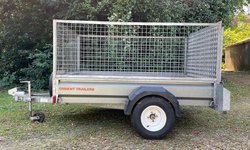 Secondhand Trident 750kg Single Axle Trailer For Sale