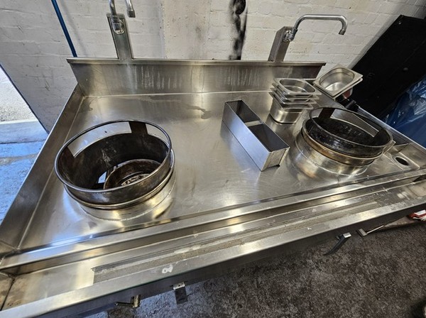 Double Wok Burner For Sale