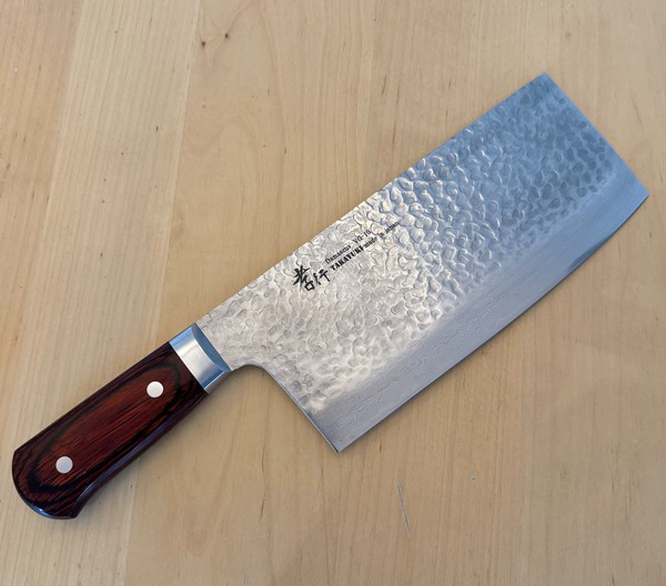 Secondhand Sakai Takayuki VG10 Cleaver Kitchen Knife 195mm For Sale