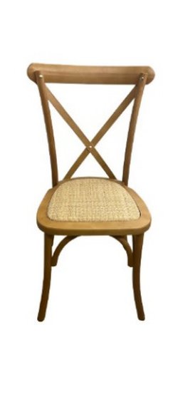 Secondhand Crossback Maria Fixed Rattan Seat Pad Golden Oak For Sale