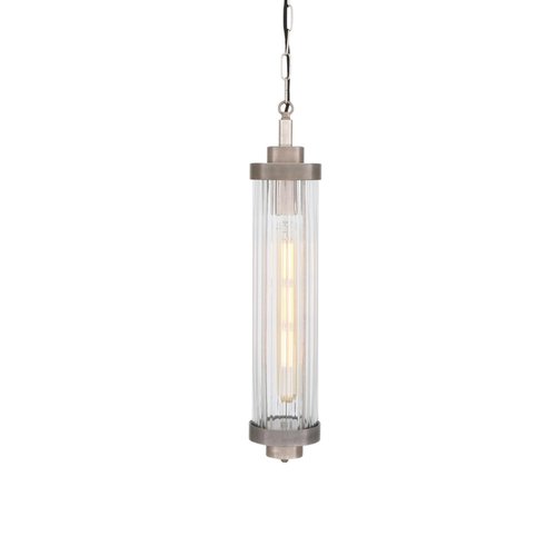 Louise Vintage Rippled Glass and Brass pendant Louise Vintage Rippled Glass and Brass pendant