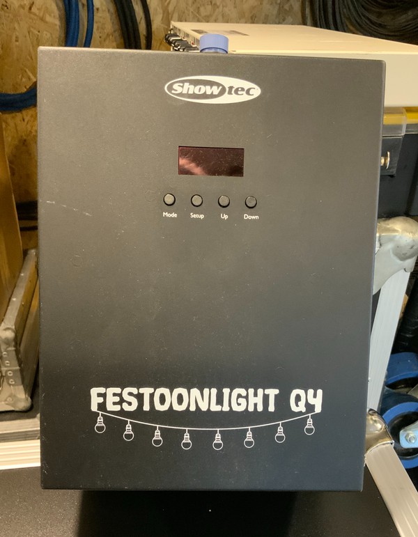 Used Showtec Q4 Festoon Lighting Set For Sale