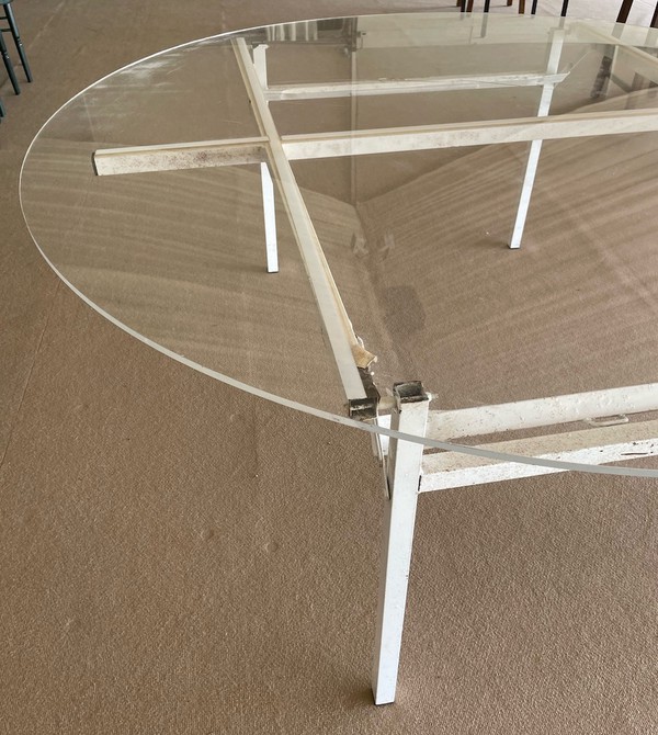 Buy 6ft Perspex Round Tables