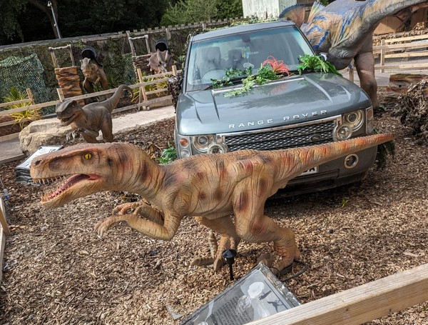 Secondhand Used Full Life-sized Animatronic Dinosaurs