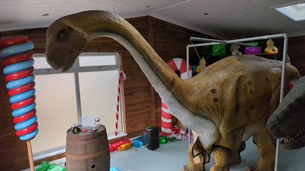 Secondhand Used Full Life-sized Animatronic Dinosaurs For Sale