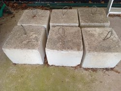 Secondhand Marquee Weights For Sale