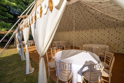 Traditional Indian Block Print Tent