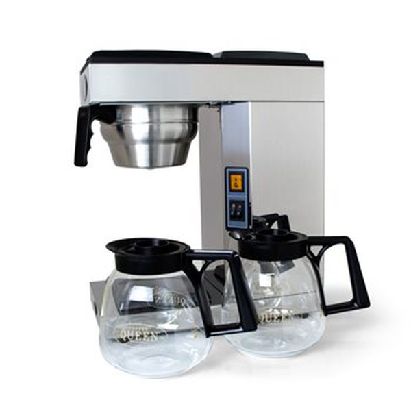 Coffee Queen Twin Hotplate Coffee Brewer Manual Fill