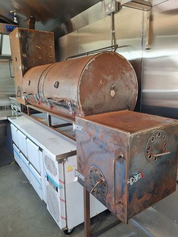 Large BBQ and smoker