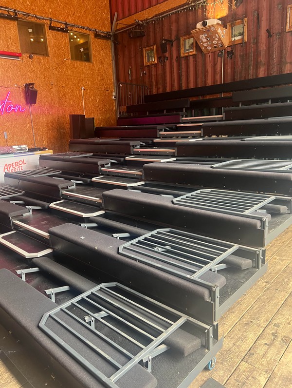 Used Fold Away Bleachers For Sale