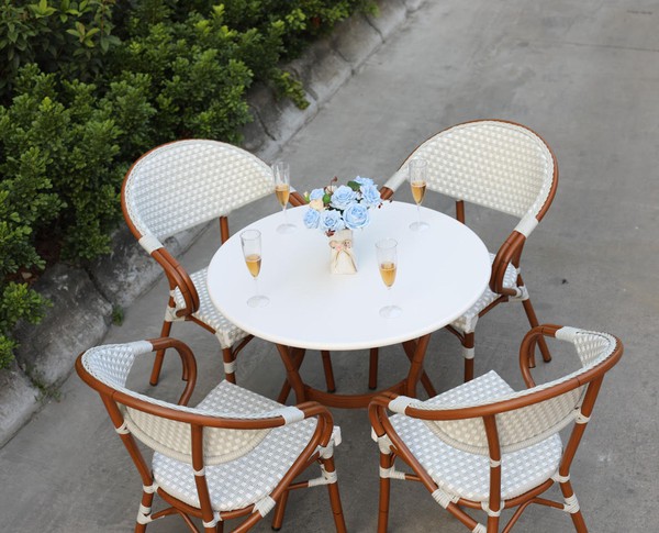 Woven Cafe Seating setting Woven Cafe Seating setting