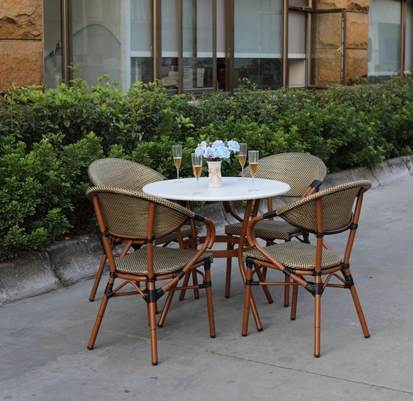 Woven Cafe Seating Set Woven Cafe Seating Set