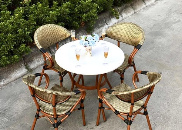 Woven Cafe Seating Set