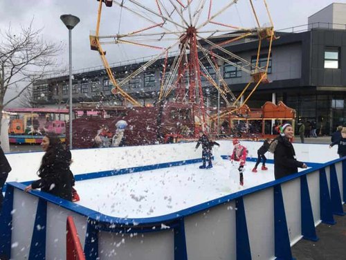 Ice Magic Brand New Synthetic Ice Rink 18m x 9m For Sale Ice Magic Brand New Synthetic Ice Rink 18m x 9m For Sale