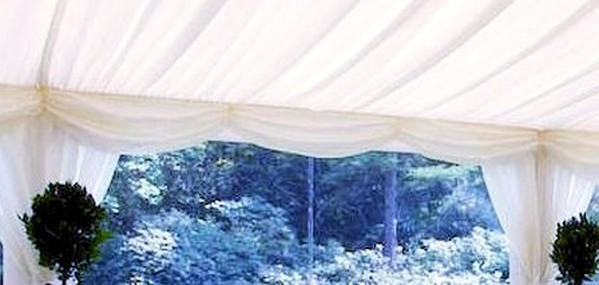 3m swags / pelmets / valances Ivory