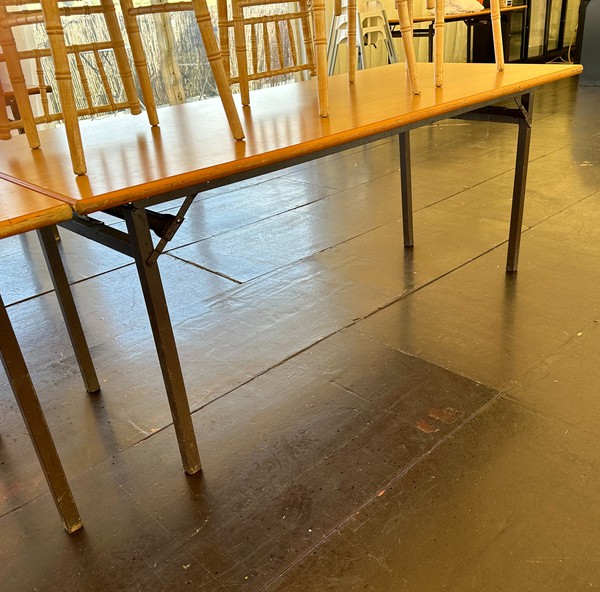 15x 6ft Trestle Tables For Sale