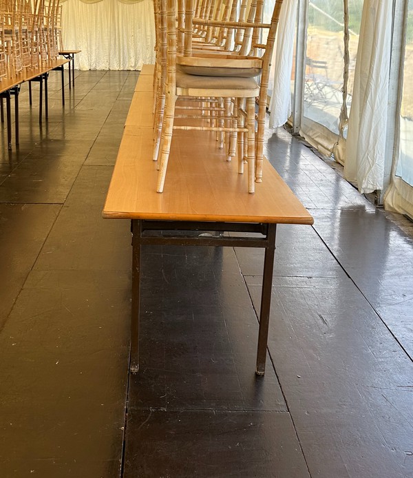 Secondhand 15x 6ft Trestle Tables