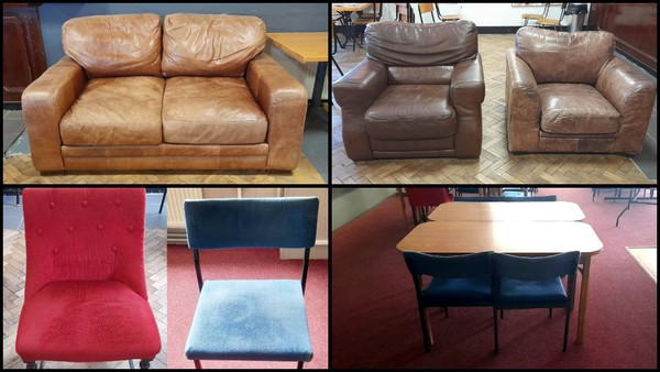 Job lot of pub / club furniture