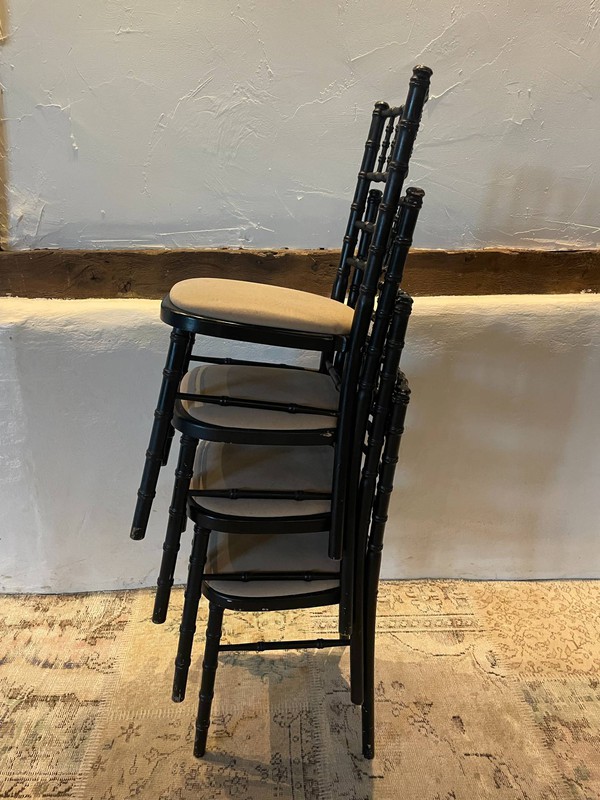 Stacking Chiavari banqueting chairs