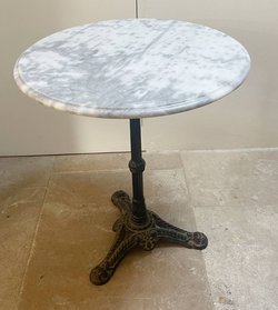 Marble Top Bistro Table