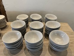 Wonky Wear Glazed Bowls For 'Bowl Food' Functions