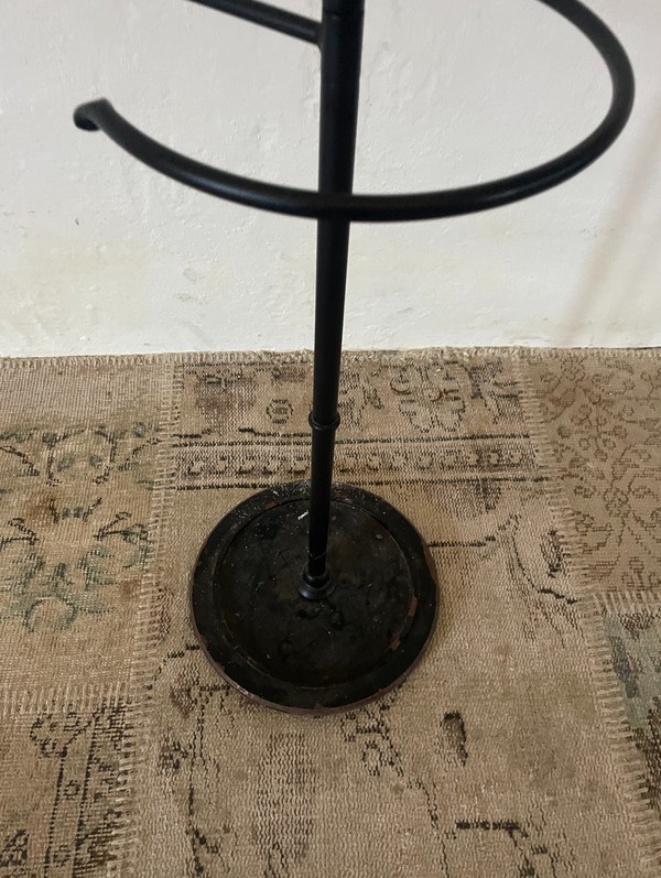 Wrought Iron Coat Stand For Sale