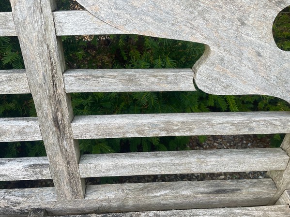 Lutyens Style Wooden Garden Bench