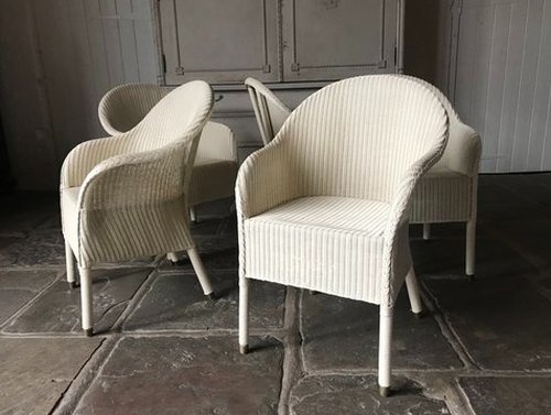 Secondhand 4x Vincent Sheppard Loom Chairs For Sale Secondhand 4x Vincent Sheppard Loom Chairs For Sale