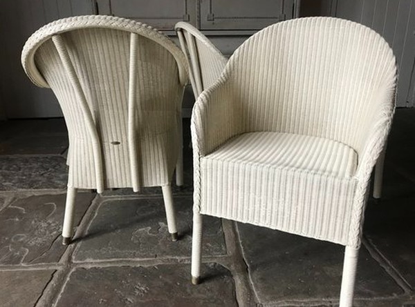 4x Vincent Sheppard Loom Chairs For Sale