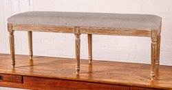 New Wooden Upholstered Bench For Sale