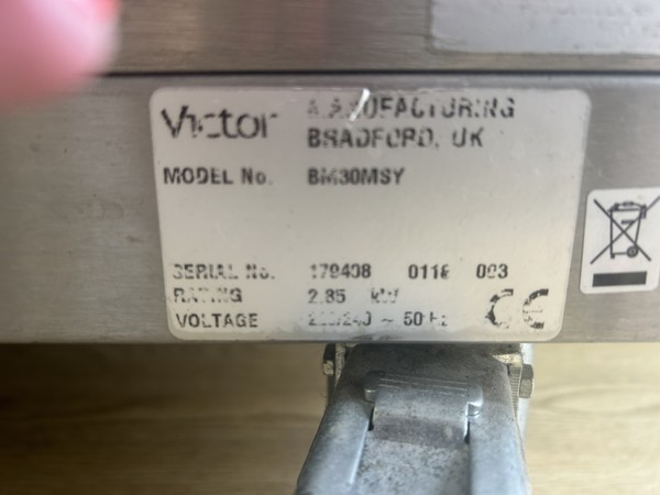 Used Victor Bain Marie Hot Plate Cupboard for sale