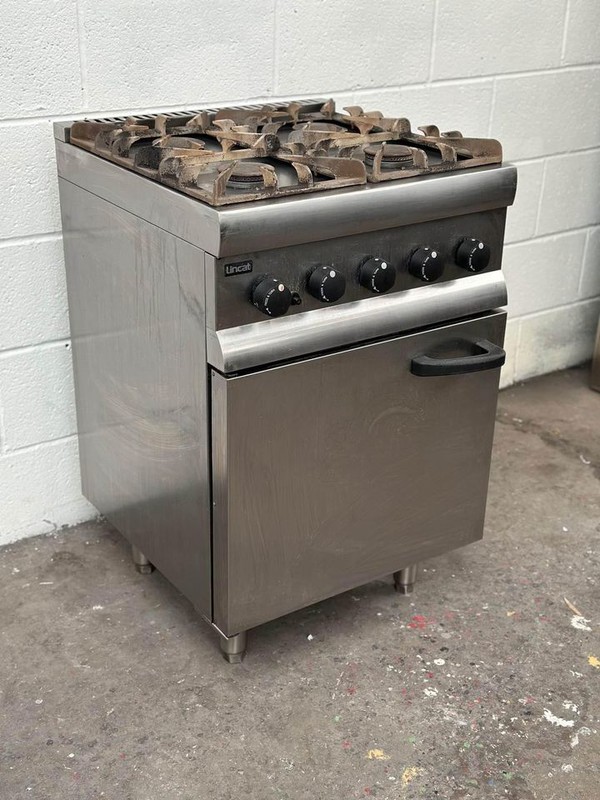 Secondhand Used Lincat Silverlink 4 Burner Range For Sale