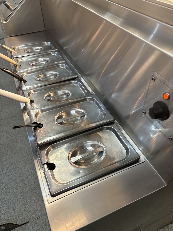 Secondhand Frank Ford 3 Pan Fish & Chip Shop Fryer For Sale