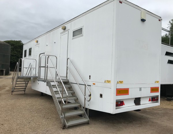 Secondhand Used 11 Meter Medical Clinic Trailer For Sale