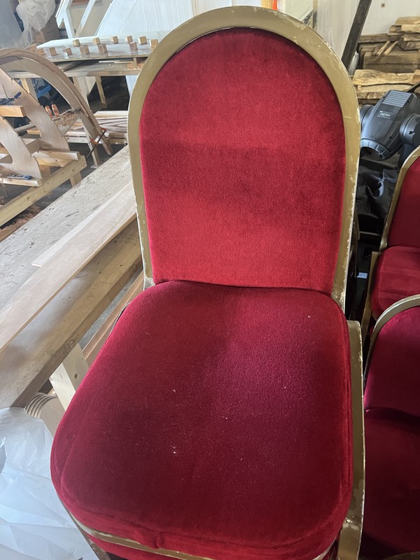 Secondhand Used Assorted Banquet Chairs For Sale