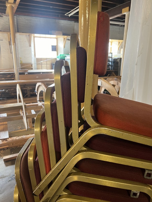 Used Assorted Banquet Chairs For Sale