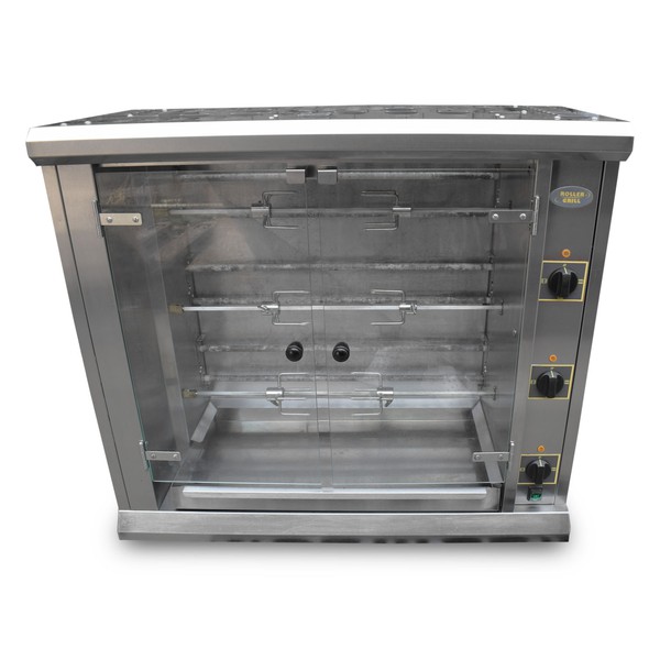 Secondhand Roller Grill Chicken Rotisserie Cabinet