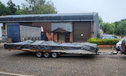 Extra Long Trailer 7M with 6ft Draw Bar