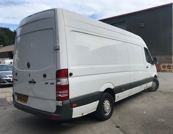 Used LWB Mercedes Sprinter Van For Sale