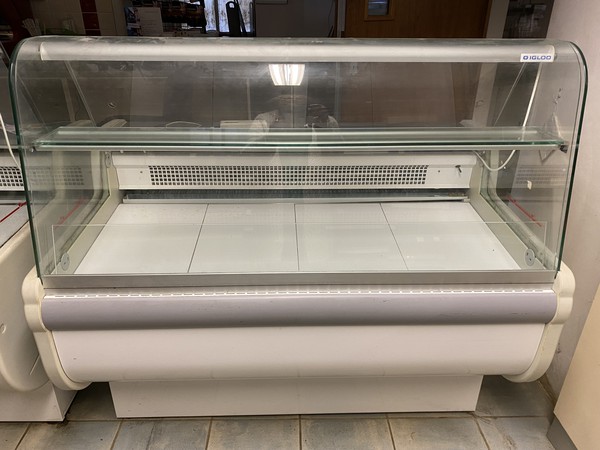 Secondhand Serve Over Counter Display Fridge For Sale