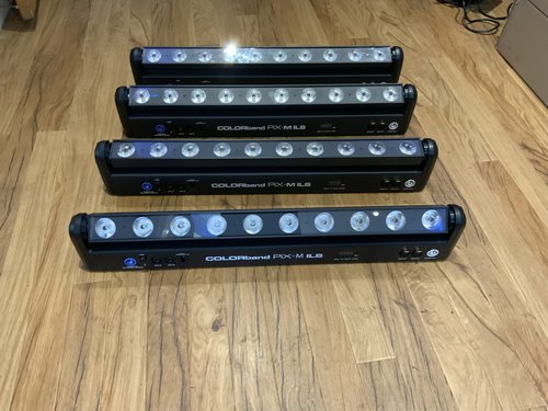 Secondhand 4 Chauvet Colorband Pix M ILS For Sale Secondhand 4 Chauvet Colorband Pix M ILS For Sale