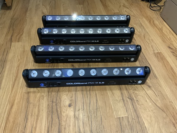 Secondhand 4 Chauvet Colorband Pix M ILS For Sale