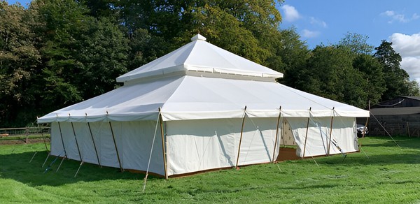 12m x 12m Double Tiered Mughal Tent For Sale